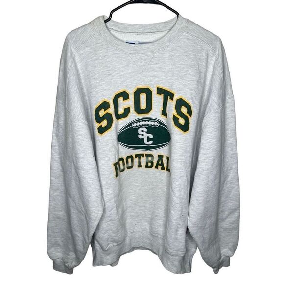 VTG 90’s Scots Football USA made Russel Crewneck Men’s Size XXL - Picture 1 of 6